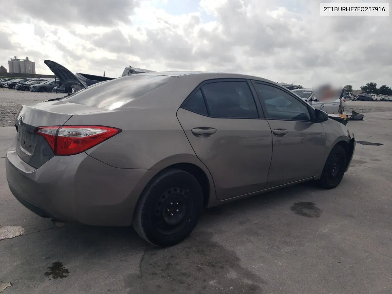 2015 Toyota Corolla L VIN: 2T1BURHE7FC257916 Lot: 78794964