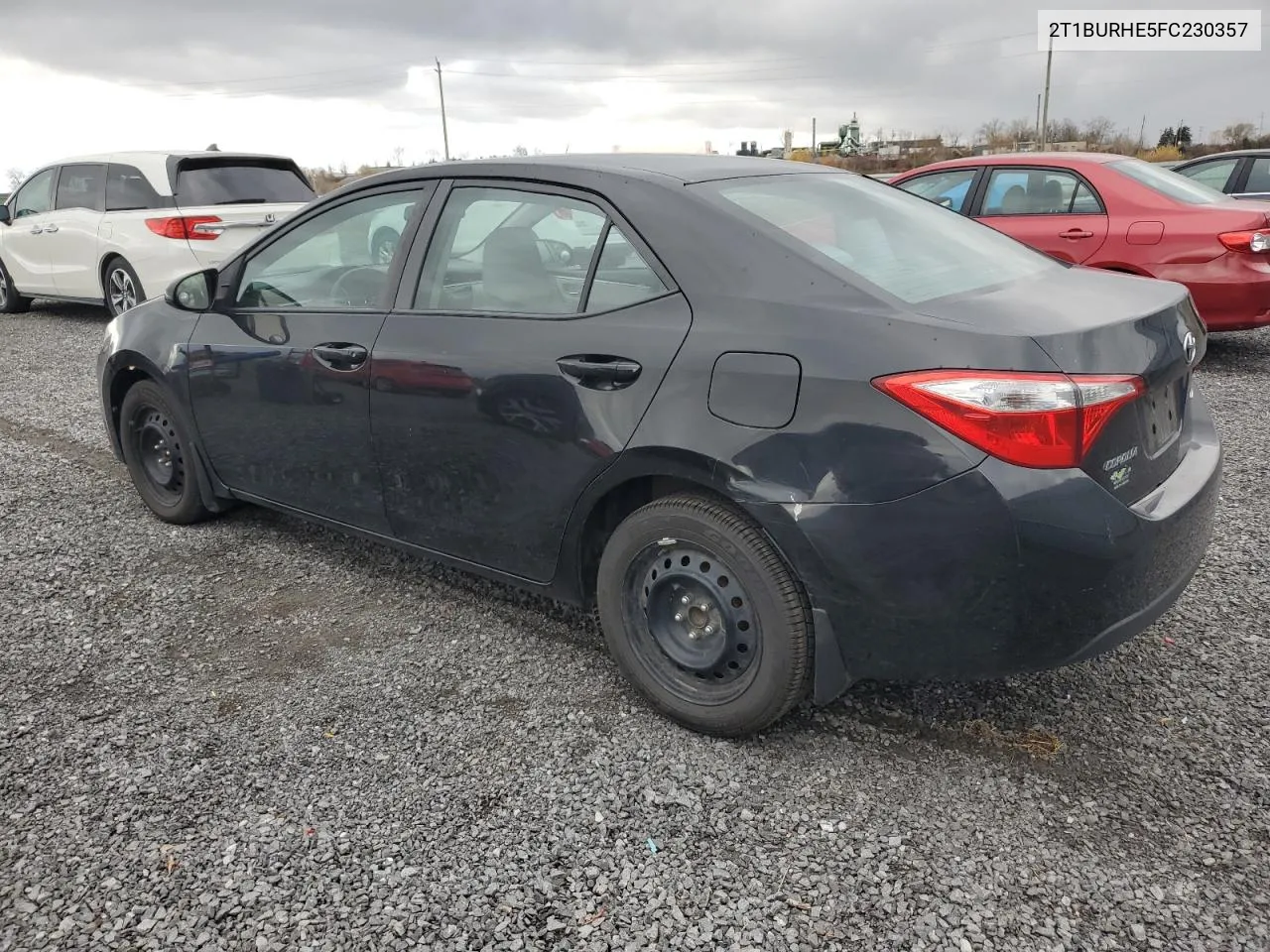 2015 Toyota Corolla L VIN: 2T1BURHE5FC230357 Lot: 78860234