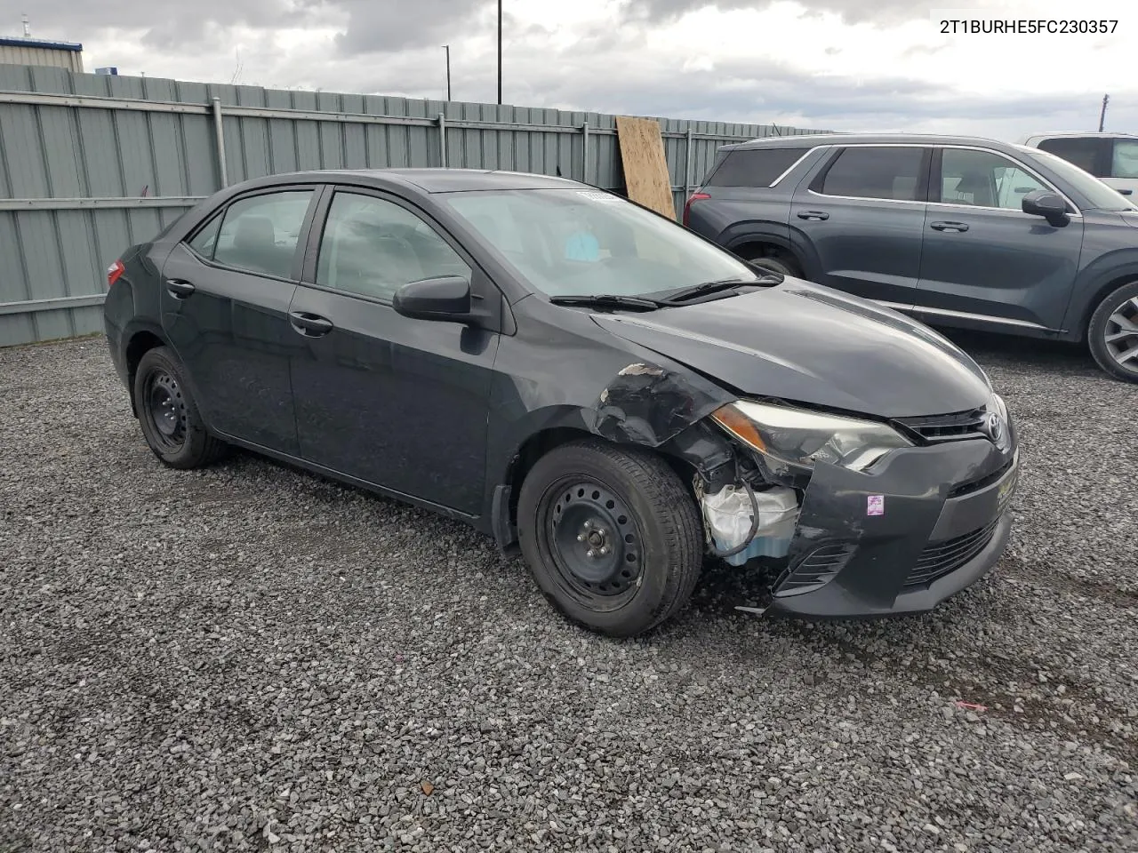 2015 Toyota Corolla L VIN: 2T1BURHE5FC230357 Lot: 78860234