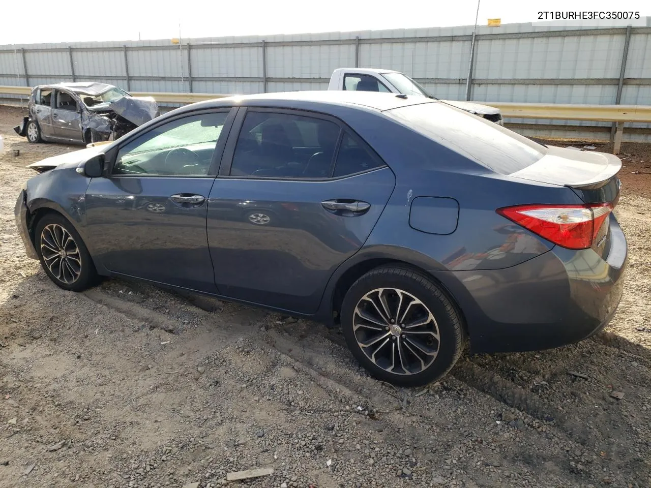 2015 Toyota Corolla L VIN: 2T1BURHE3FC350075 Lot: 78913924