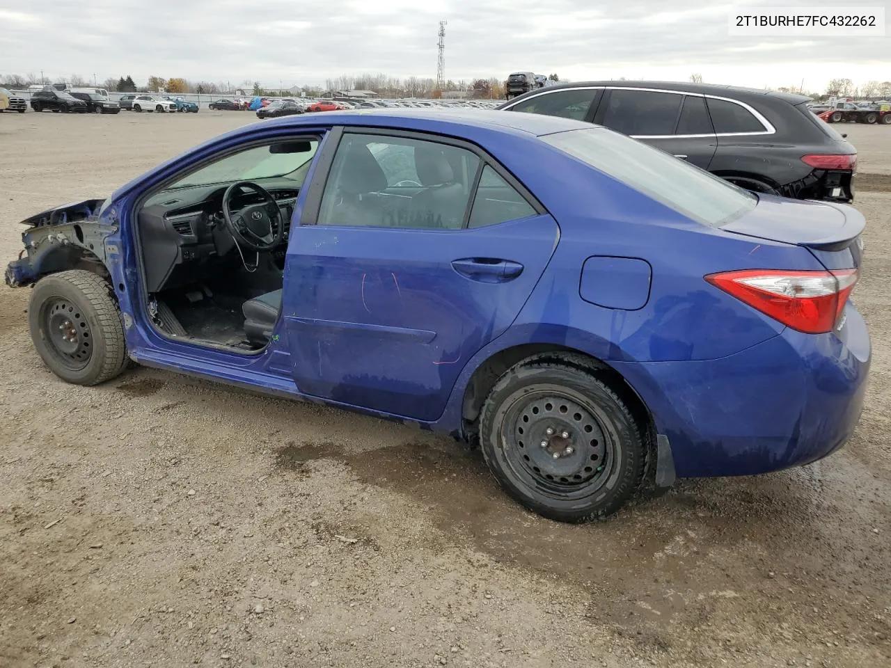 2015 Toyota Corolla L VIN: 2T1BURHE7FC432262 Lot: 78926634