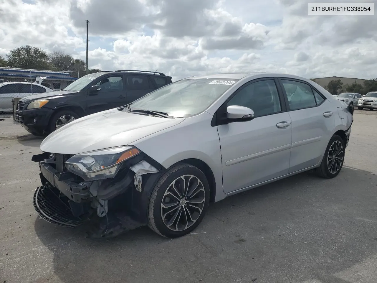 2015 Toyota Corolla L VIN: 2T1BURHE1FC338054 Lot: 79005144