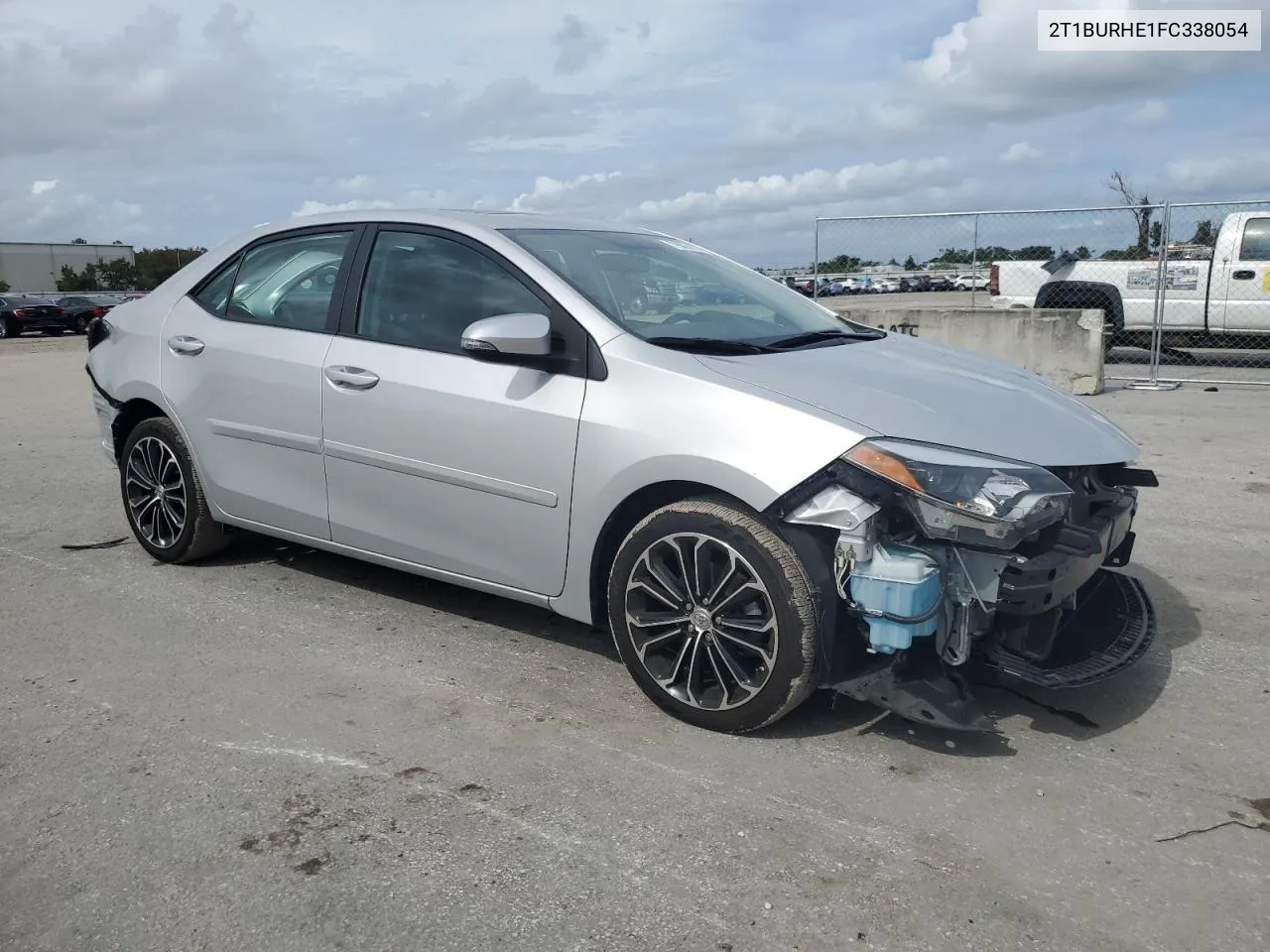 2015 Toyota Corolla L VIN: 2T1BURHE1FC338054 Lot: 79005144