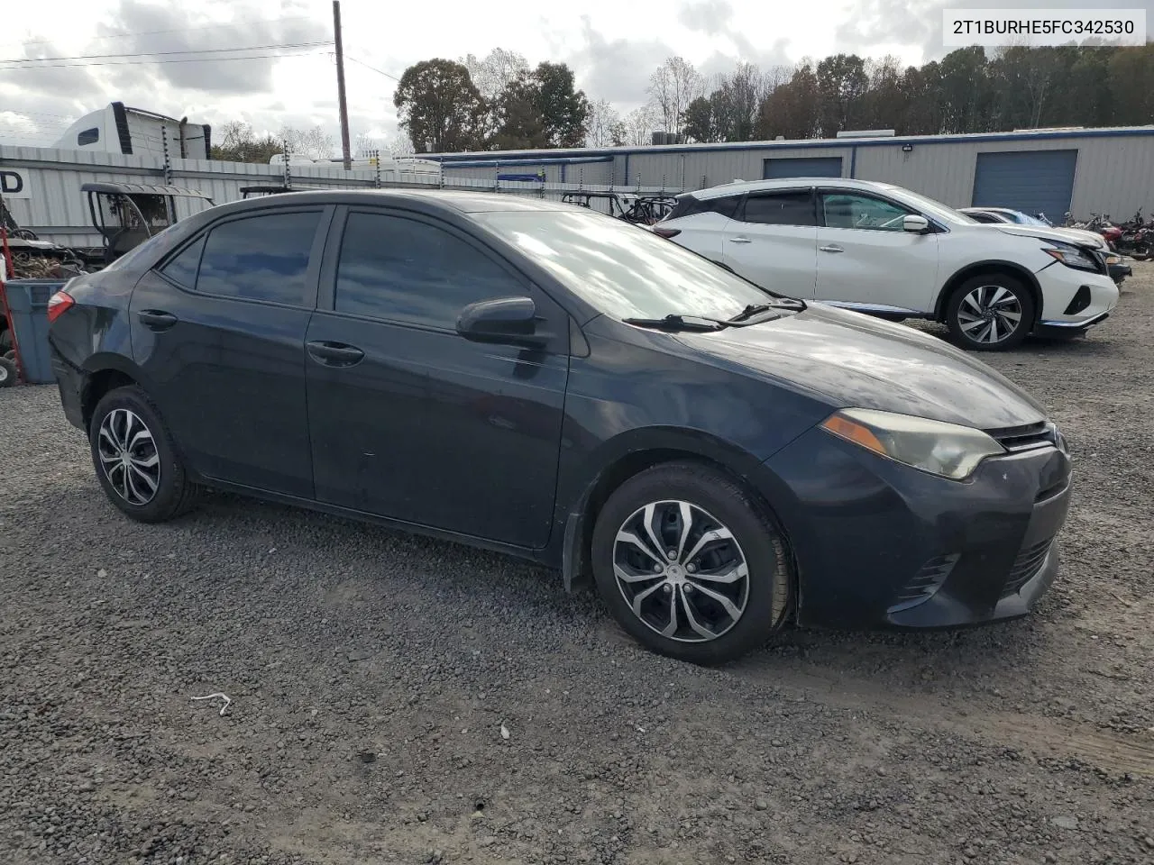 2015 Toyota Corolla L VIN: 2T1BURHE5FC342530 Lot: 79028234