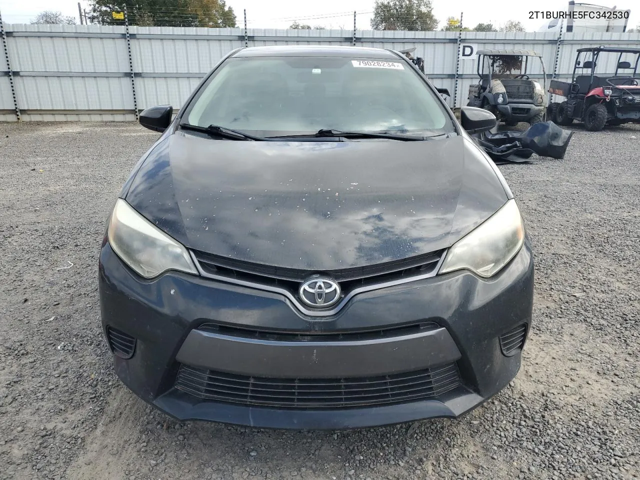 2015 Toyota Corolla L VIN: 2T1BURHE5FC342530 Lot: 79028234