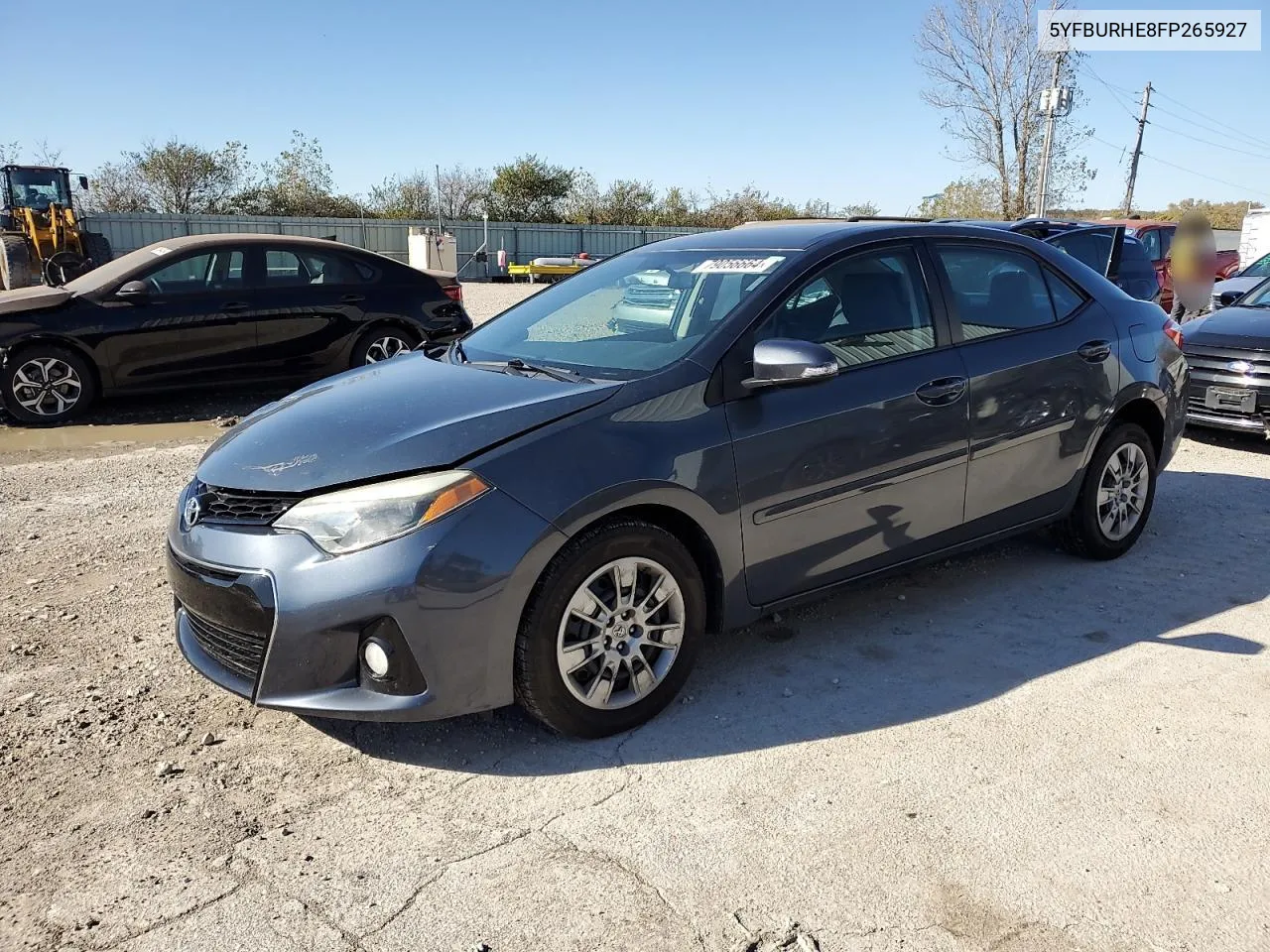 2015 Toyota Corolla L VIN: 5YFBURHE8FP265927 Lot: 79056664