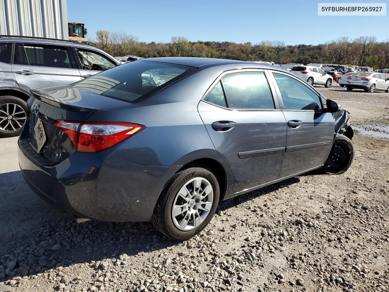 2015 Toyota Corolla L VIN: 5YFBURHE8FP265927 Lot: 79056664