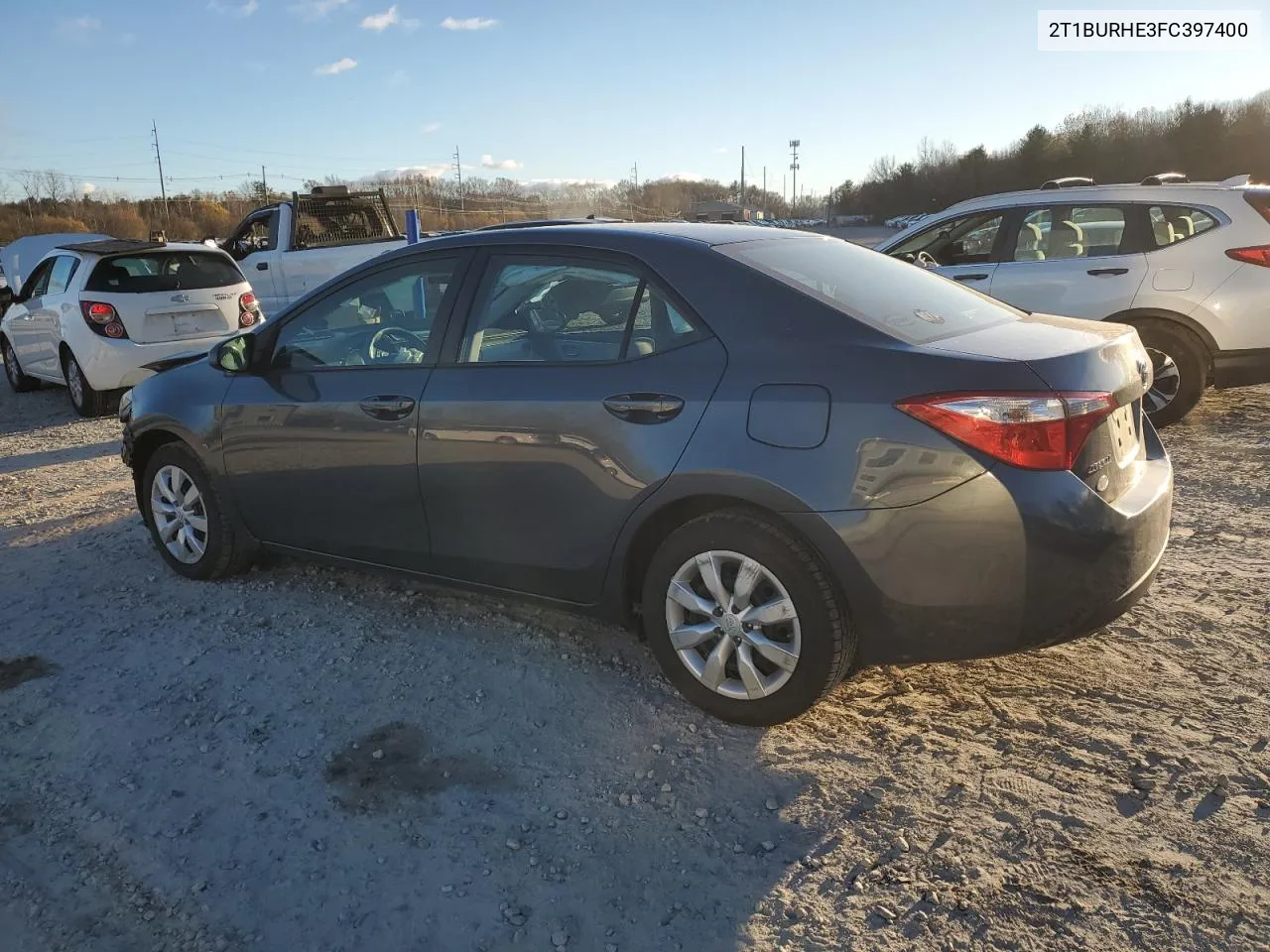 2015 Toyota Corolla L VIN: 2T1BURHE3FC397400 Lot: 79173264