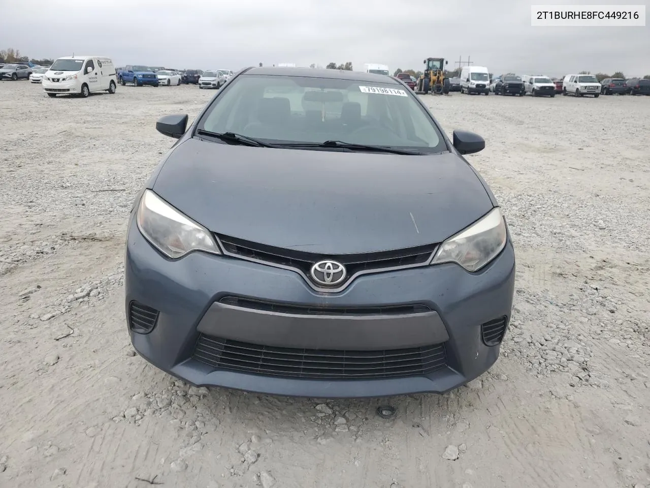 2T1BURHE8FC449216 2015 Toyota Corolla L