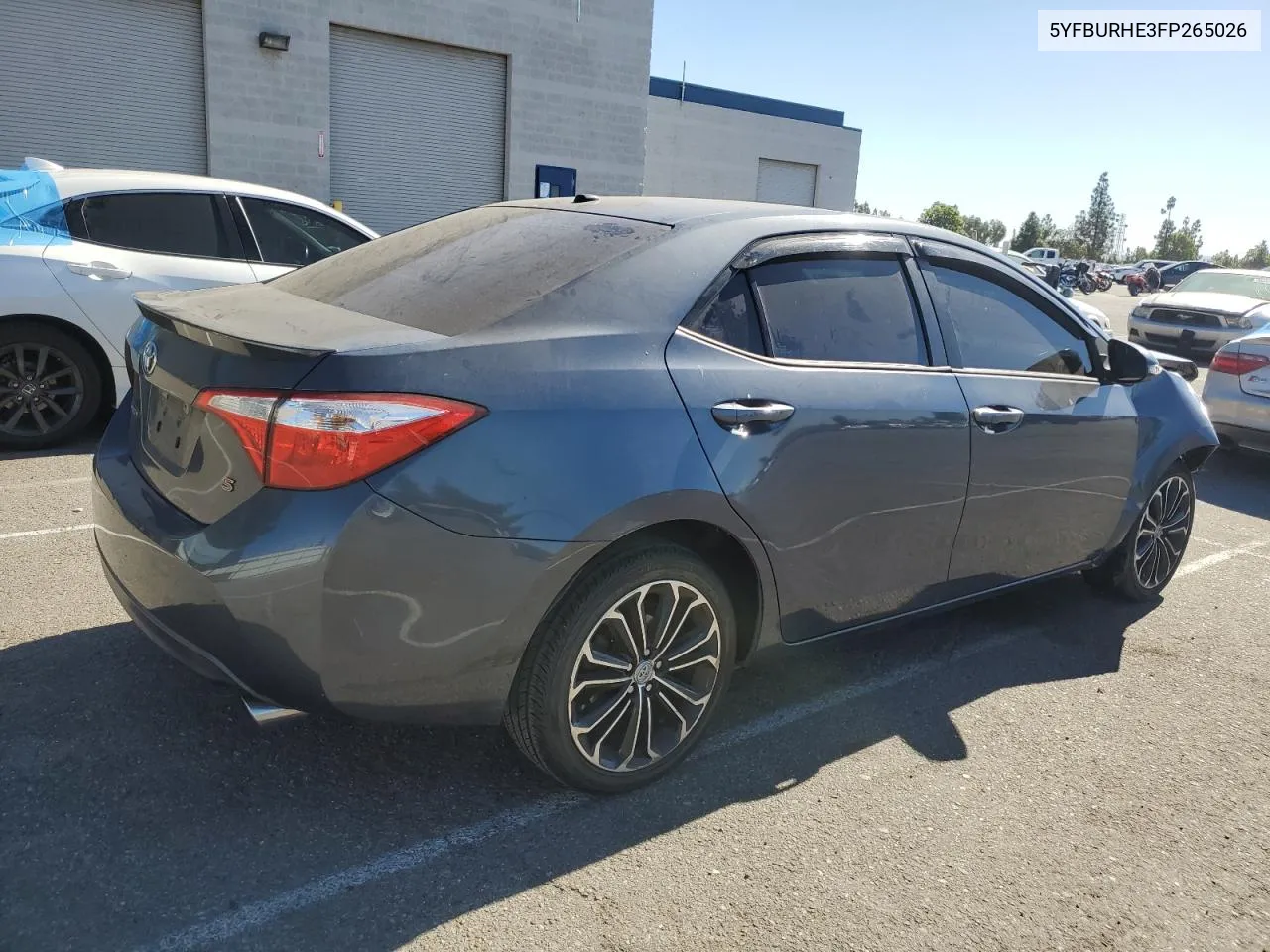 2015 Toyota Corolla L VIN: 5YFBURHE3FP265026 Lot: 79243944