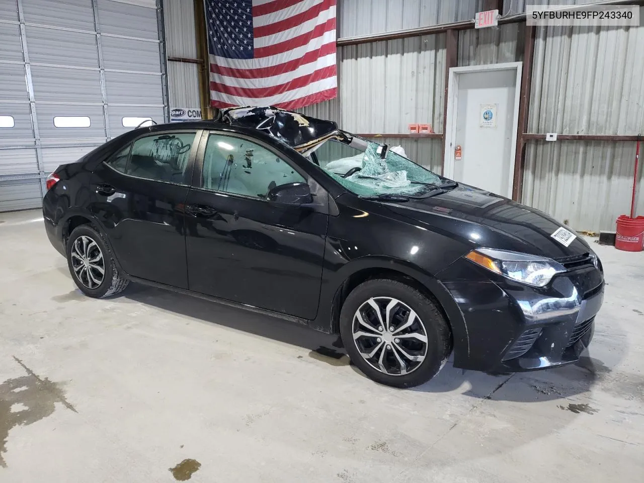 2015 Toyota Corolla L VIN: 5YFBURHE9FP243340 Lot: 79289634