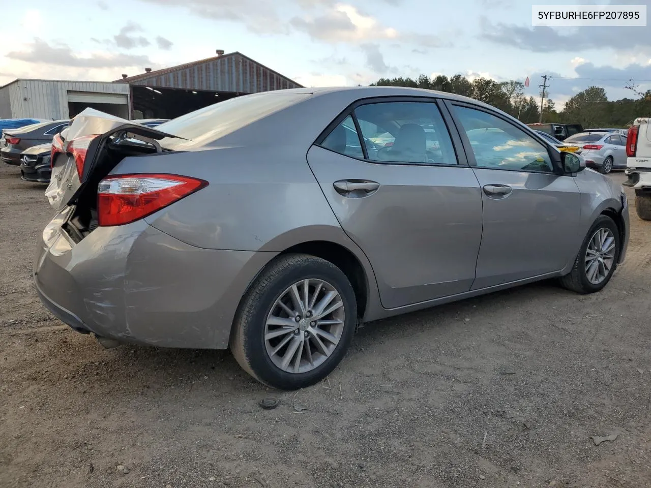 2015 Toyota Corolla L VIN: 5YFBURHE6FP207895 Lot: 79362774