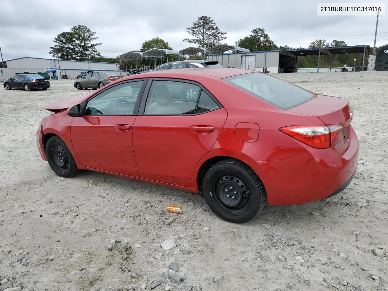 2015 Toyota Corolla L VIN: 2T1BURHE5FC347016 Lot: 79380884