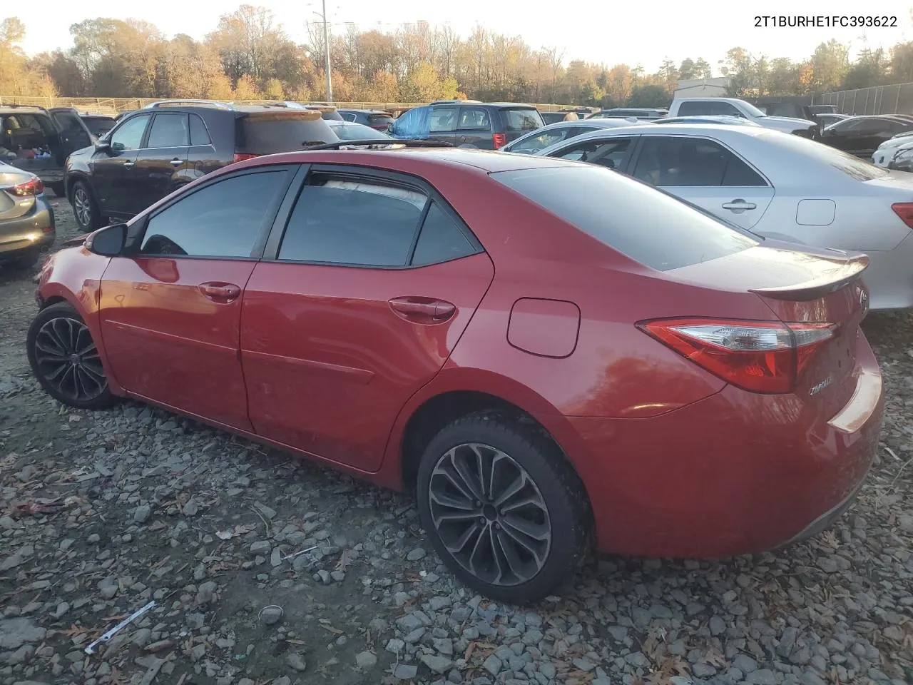 2015 Toyota Corolla L VIN: 2T1BURHE1FC393622 Lot: 79389864