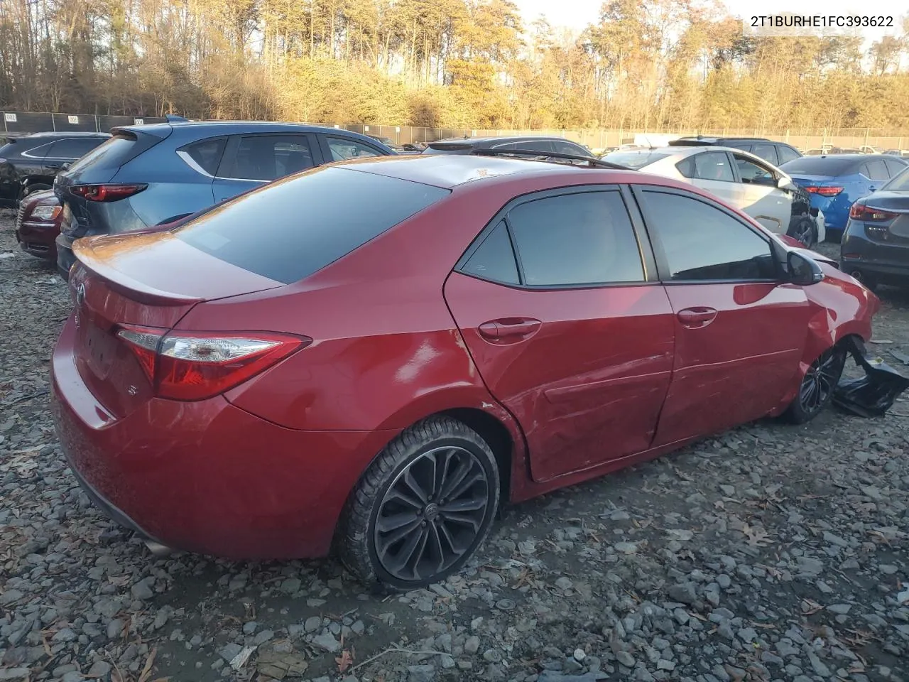 2015 Toyota Corolla L VIN: 2T1BURHE1FC393622 Lot: 79389864