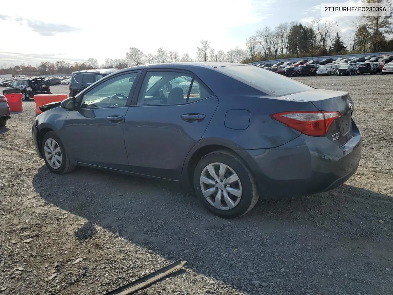 2015 Toyota Corolla L VIN: 2T1BURHE4FC230396 Lot: 79461904