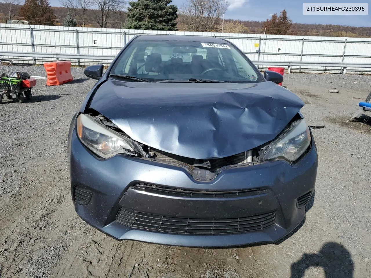 2015 Toyota Corolla L VIN: 2T1BURHE4FC230396 Lot: 79461904