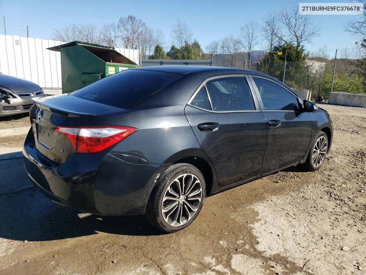 2015 Toyota Corolla L VIN: 2T1BURHE9FC376678 Lot: 79510424