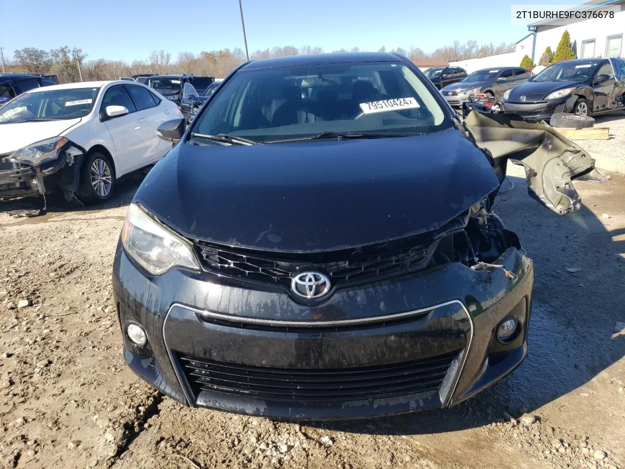 2015 Toyota Corolla L VIN: 2T1BURHE9FC376678 Lot: 79510424