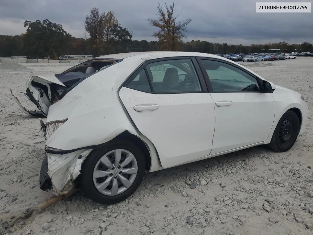 2015 Toyota Corolla L VIN: 2T1BURHE9FC312799 Lot: 79515594