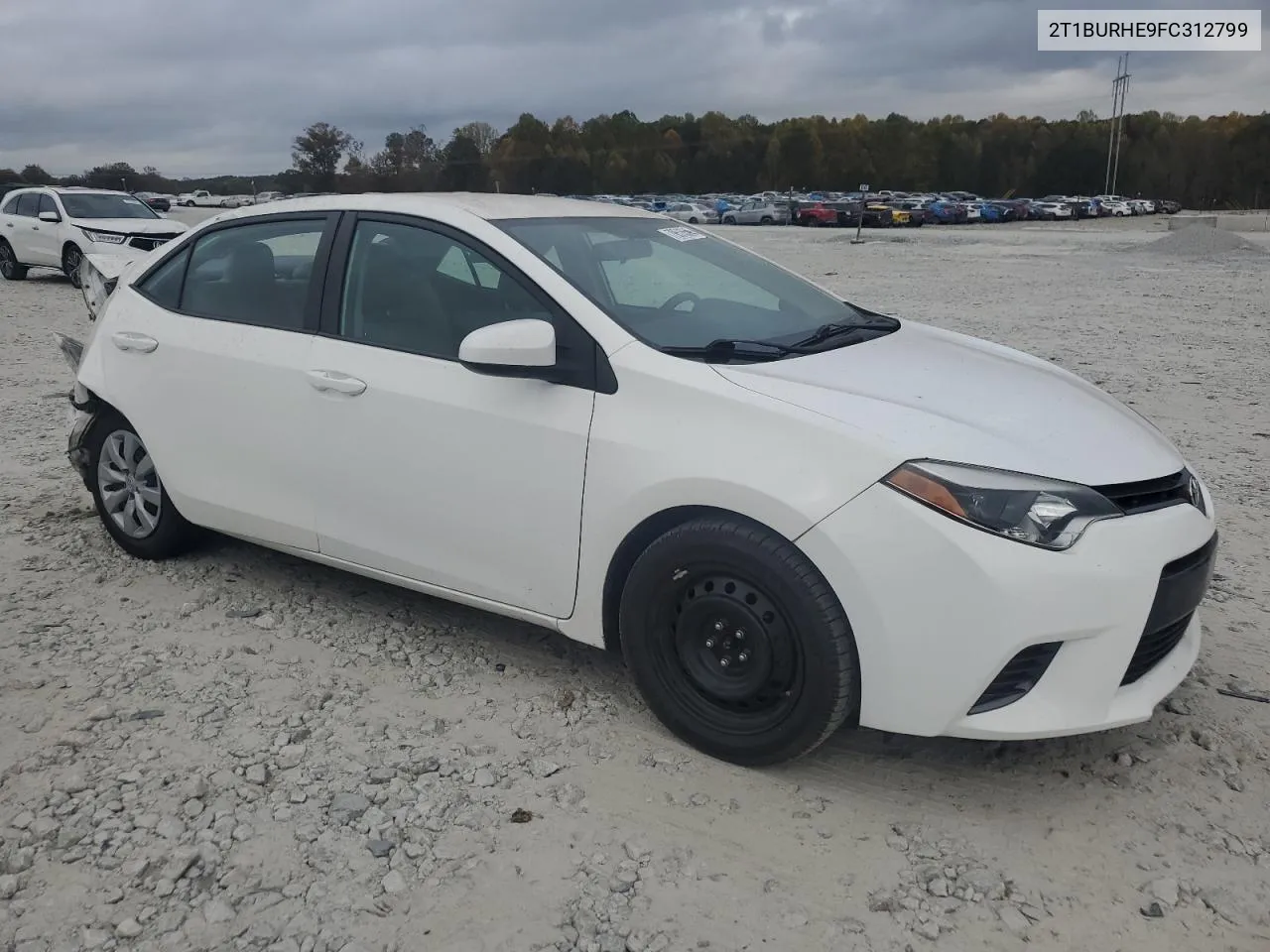 2015 Toyota Corolla L VIN: 2T1BURHE9FC312799 Lot: 79515594