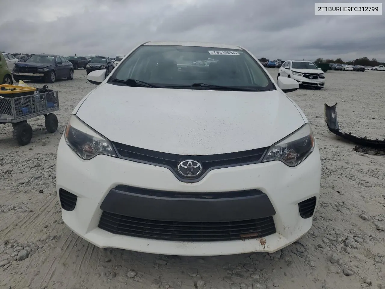 2015 Toyota Corolla L VIN: 2T1BURHE9FC312799 Lot: 79515594