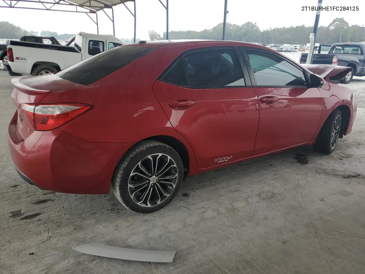 2015 Toyota Corolla L VIN: 2T1BURHE1FC284125 Lot: 79640014