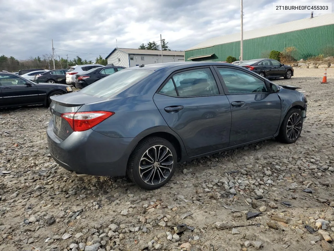 2015 Toyota Corolla L VIN: 2T1BURHE0FC455303 Lot: 79675044