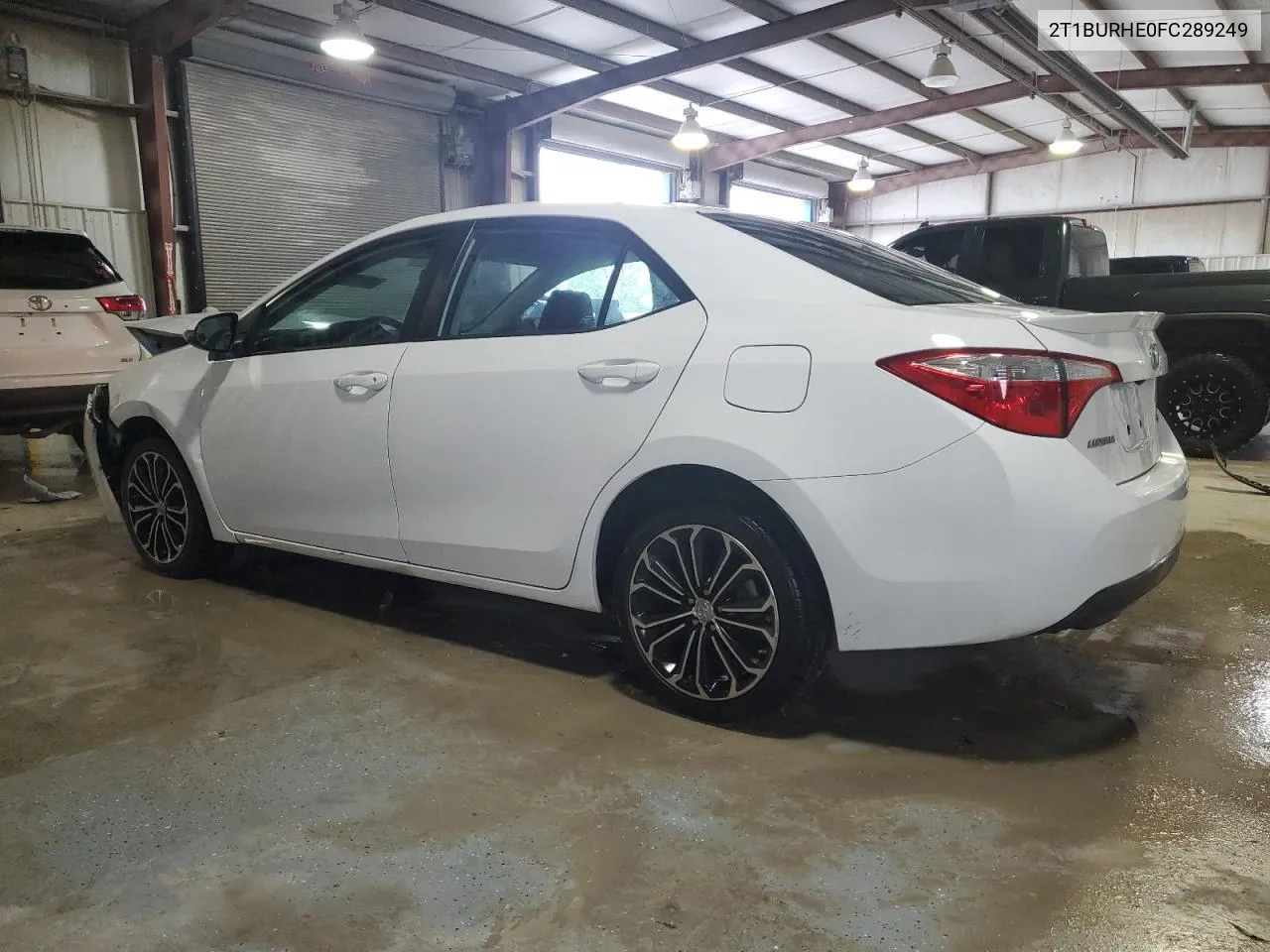 2015 Toyota Corolla L VIN: 2T1BURHE0FC289249 Lot: 79733134