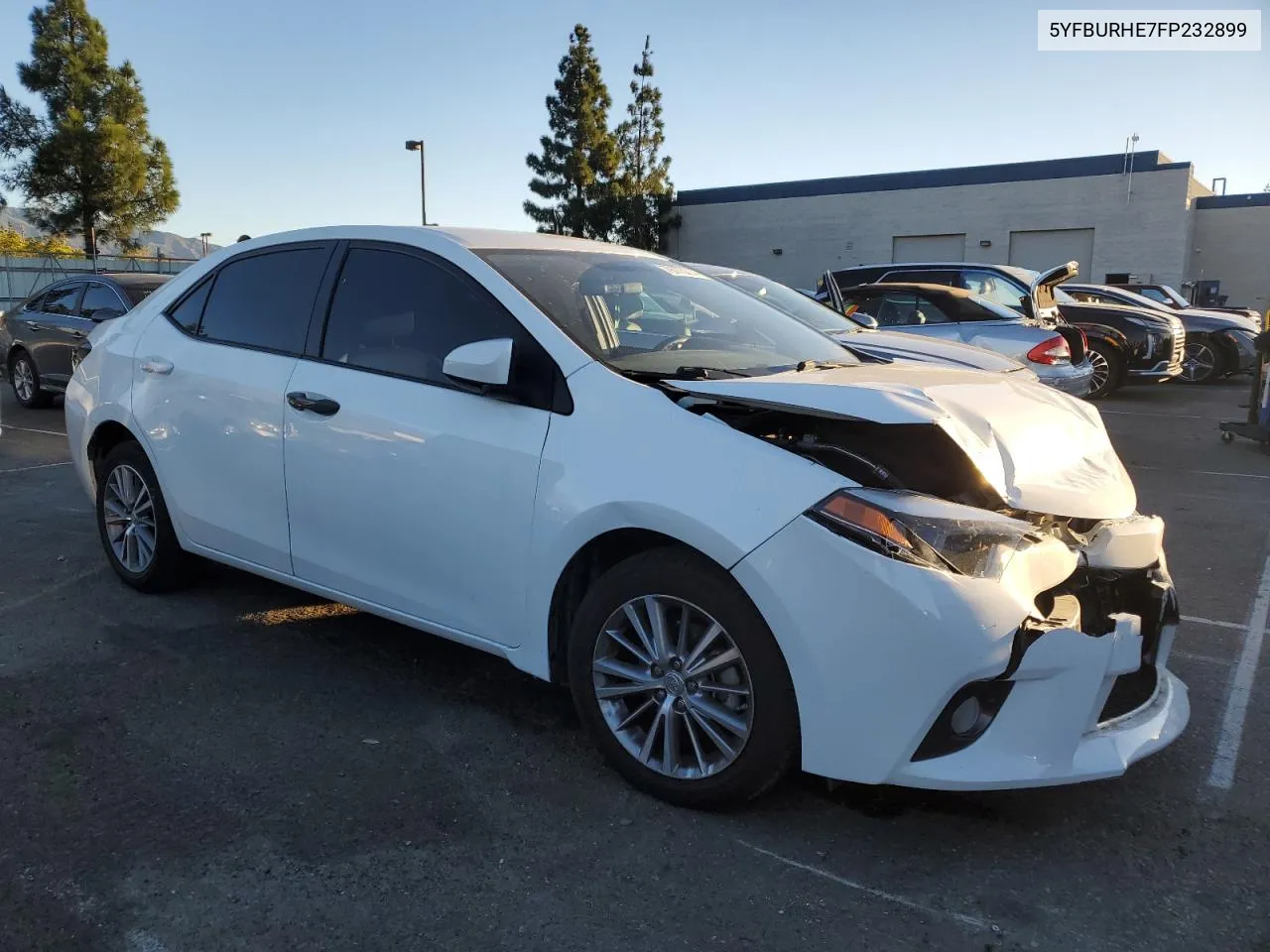 2015 Toyota Corolla L VIN: 5YFBURHE7FP232899 Lot: 79773214