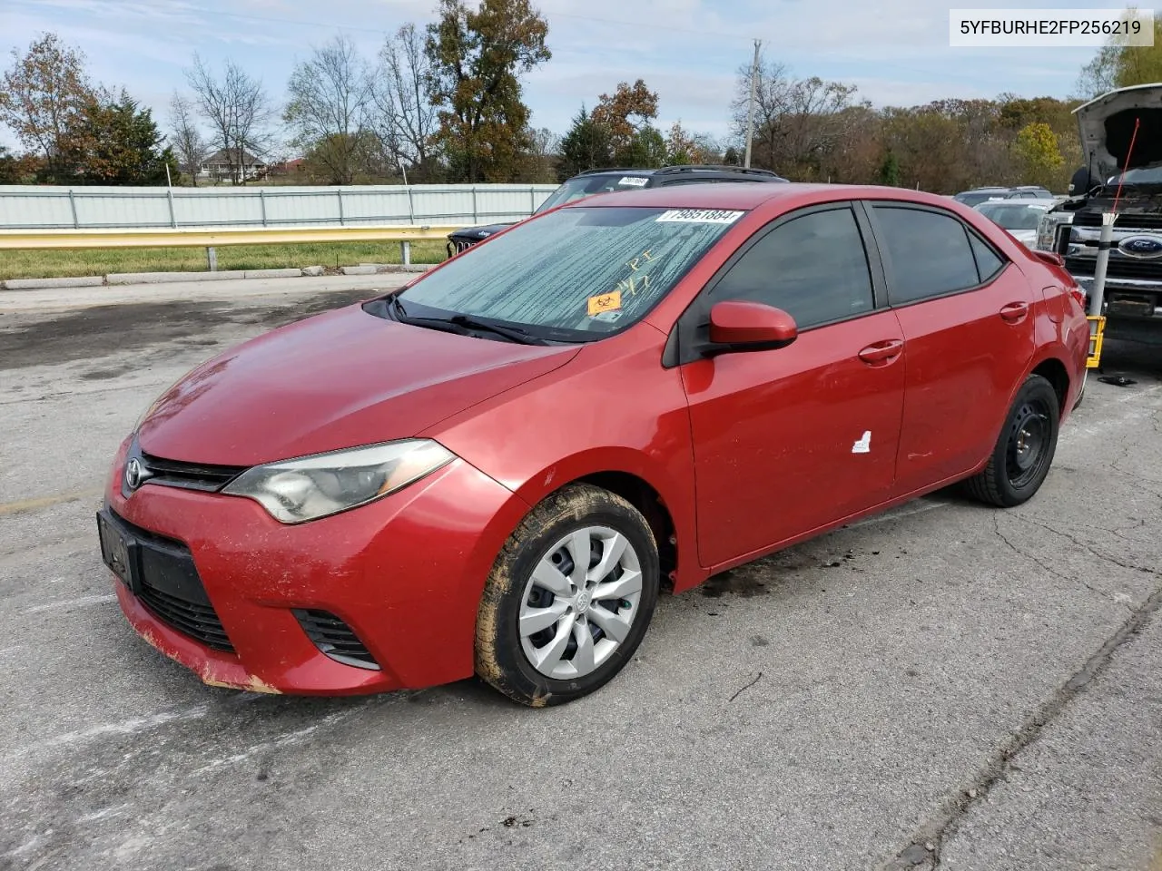 2015 Toyota Corolla L VIN: 5YFBURHE2FP256219 Lot: 79851884