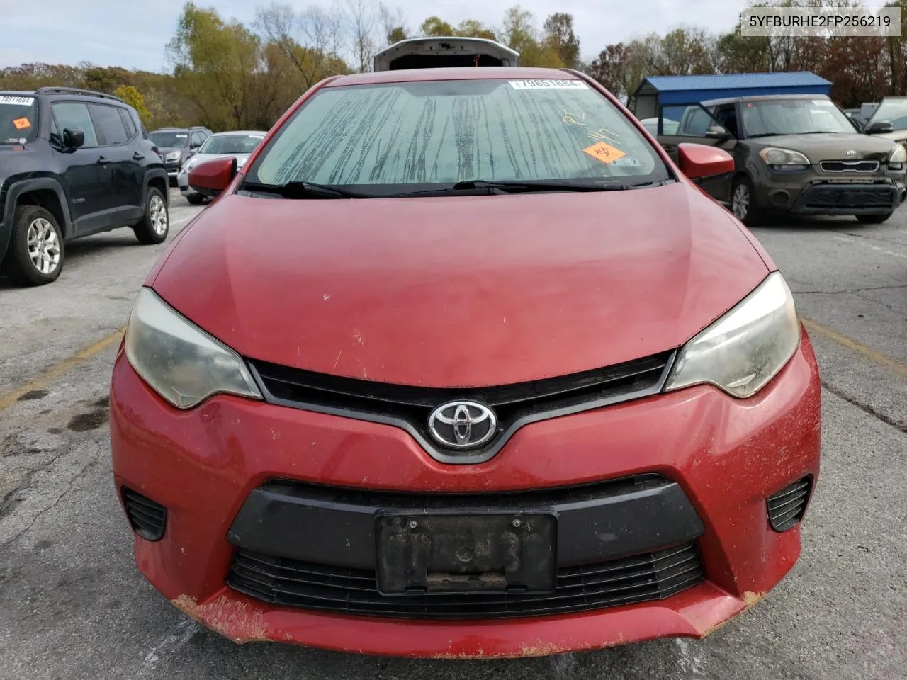 2015 Toyota Corolla L VIN: 5YFBURHE2FP256219 Lot: 79851884