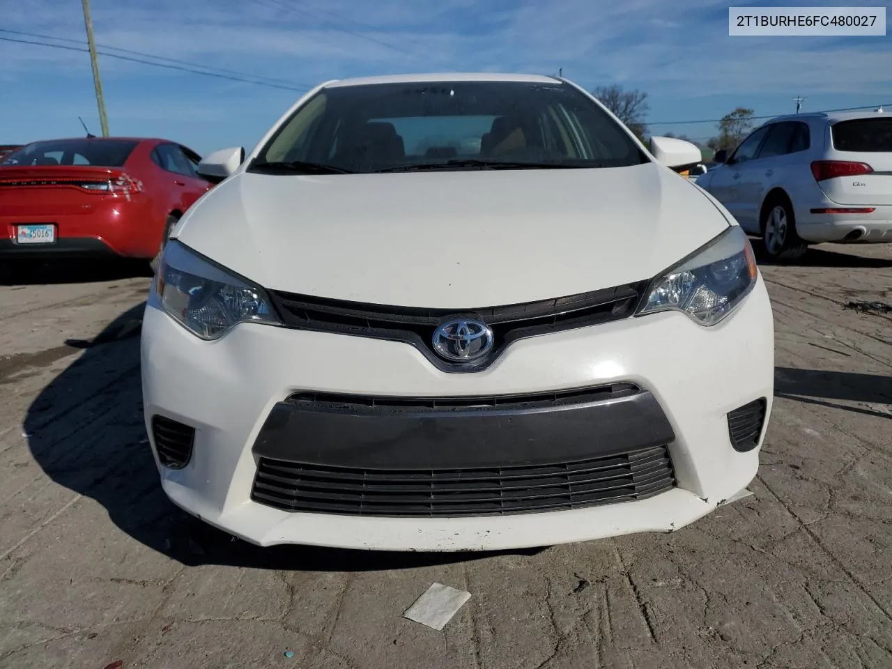 2015 Toyota Corolla L VIN: 2T1BURHE6FC480027 Lot: 80159804