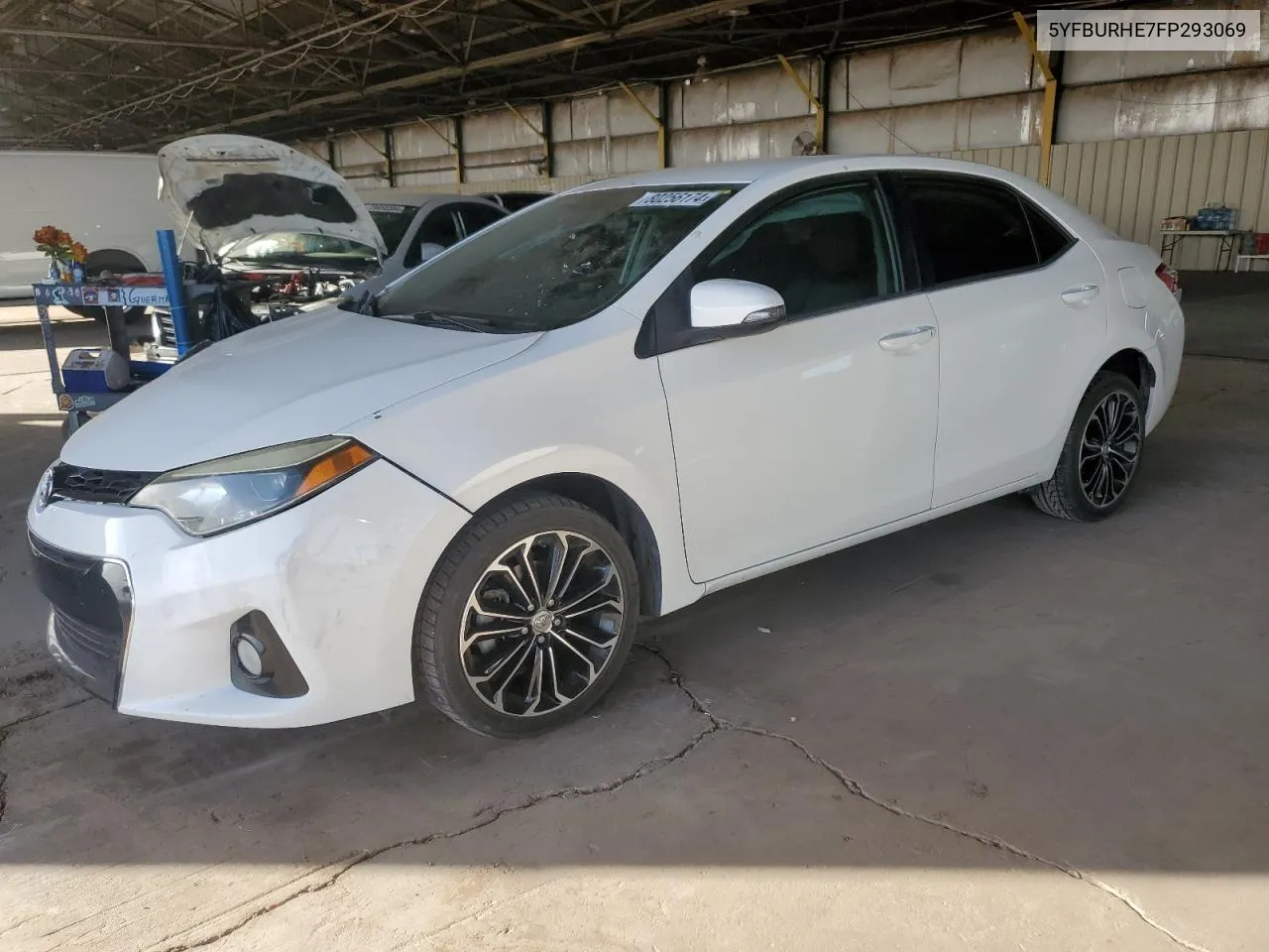 2015 Toyota Corolla L VIN: 5YFBURHE7FP293069 Lot: 80256174