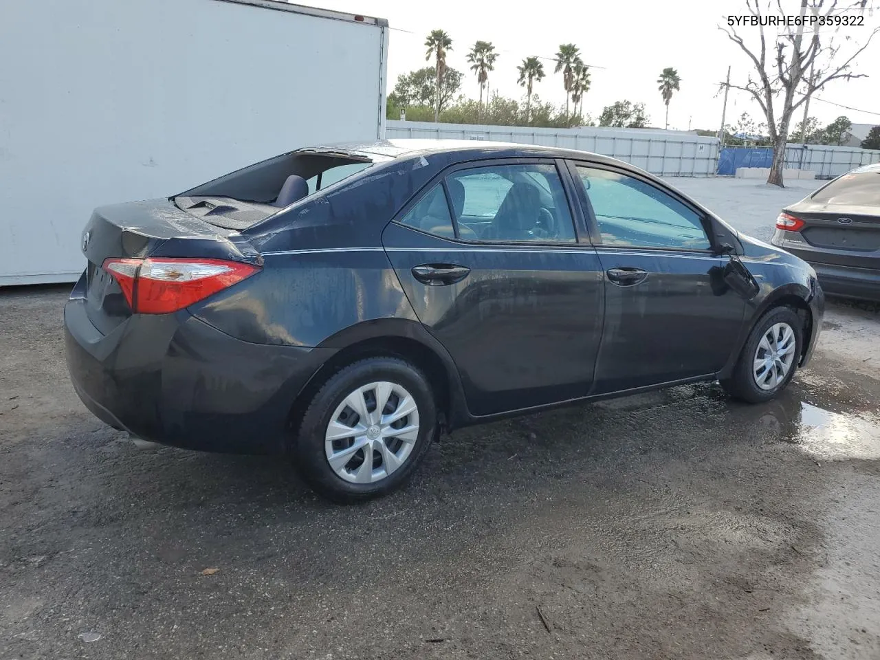 2015 Toyota Corolla L VIN: 5YFBURHE6FP359322 Lot: 80284744