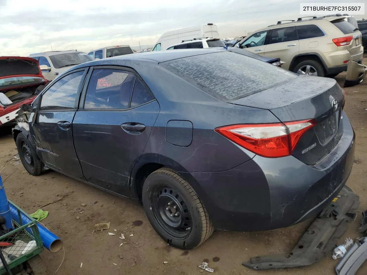 2015 Toyota Corolla L VIN: 2T1BURHE7FC315507 Lot: 80302564