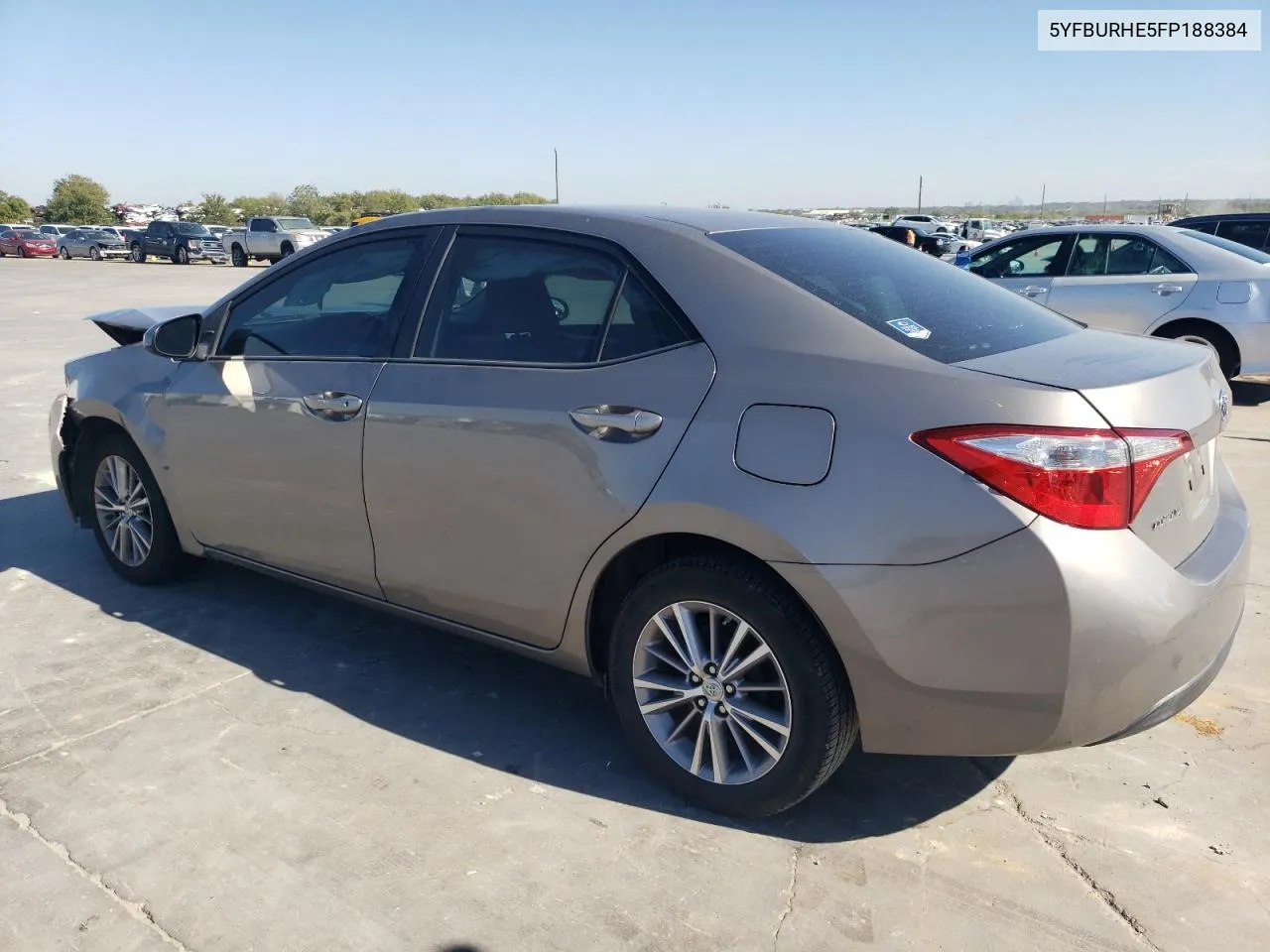 2015 Toyota Corolla L VIN: 5YFBURHE5FP188384 Lot: 80458124