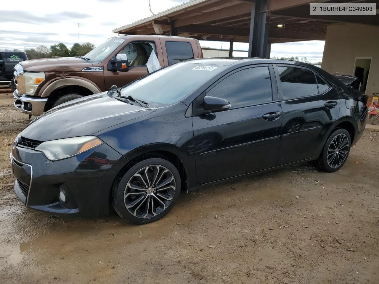 2015 Toyota Corolla L VIN: 2T1BURHE4FC349503 Lot: 80788754