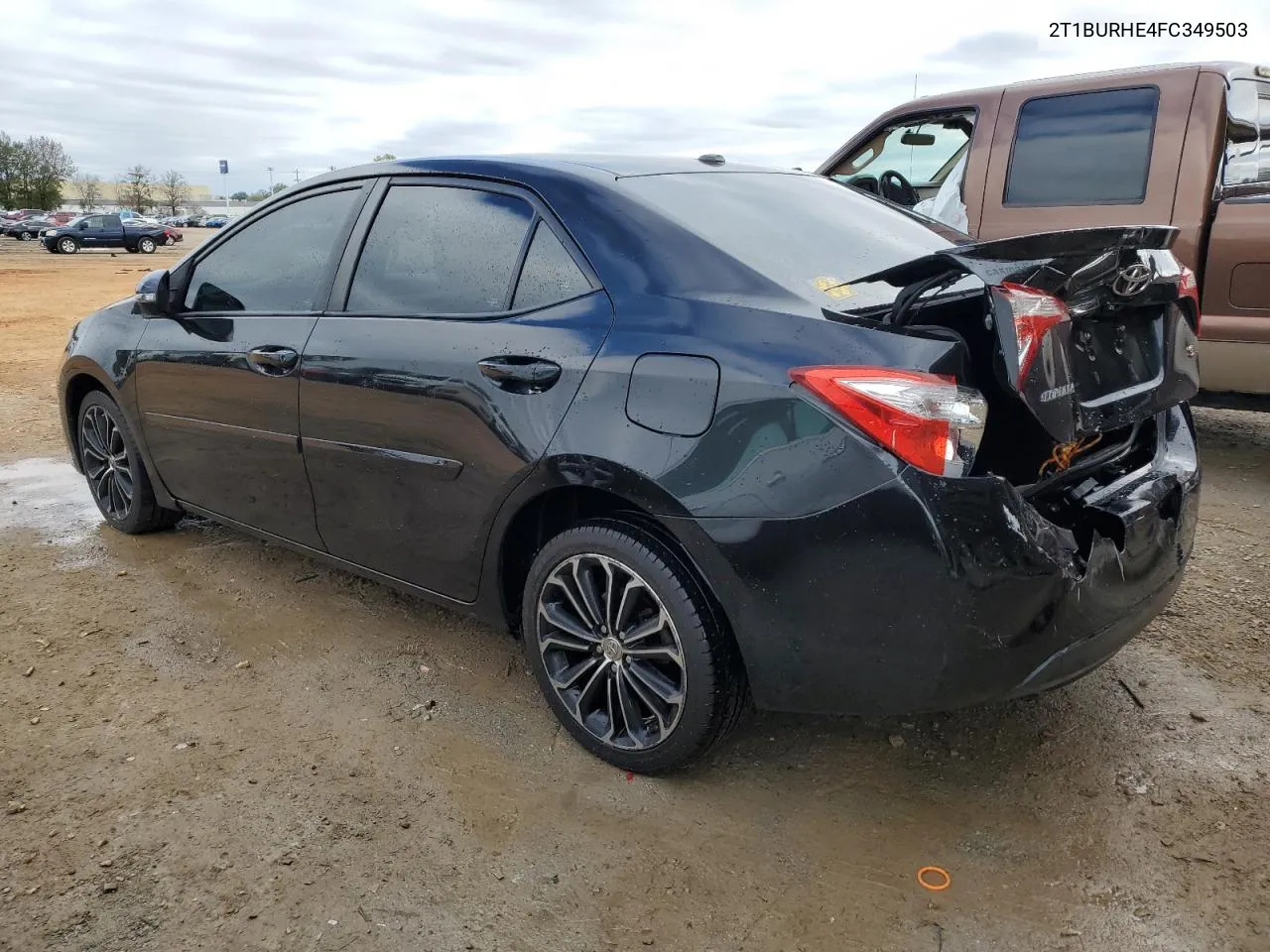 2015 Toyota Corolla L VIN: 2T1BURHE4FC349503 Lot: 80788754