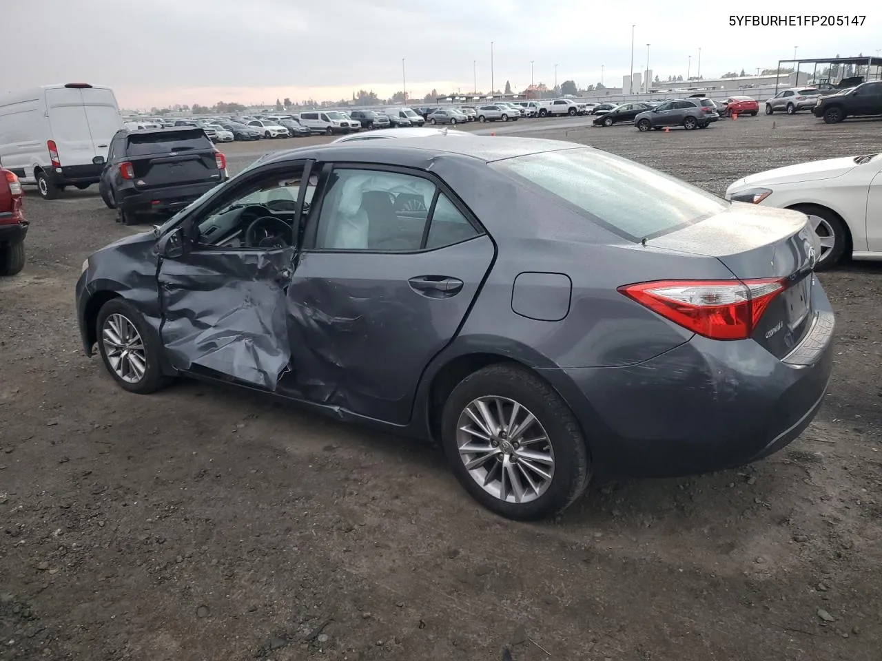 2015 Toyota Corolla L VIN: 5YFBURHE1FP205147 Lot: 80902204