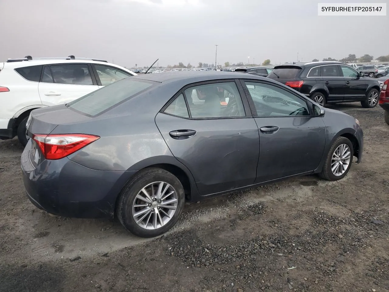 2015 Toyota Corolla L VIN: 5YFBURHE1FP205147 Lot: 80902204