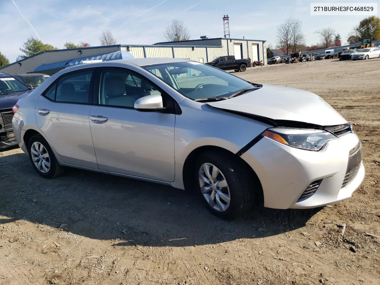 2015 Toyota Corolla L VIN: 2T1BURHE3FC468529 Lot: 81152384