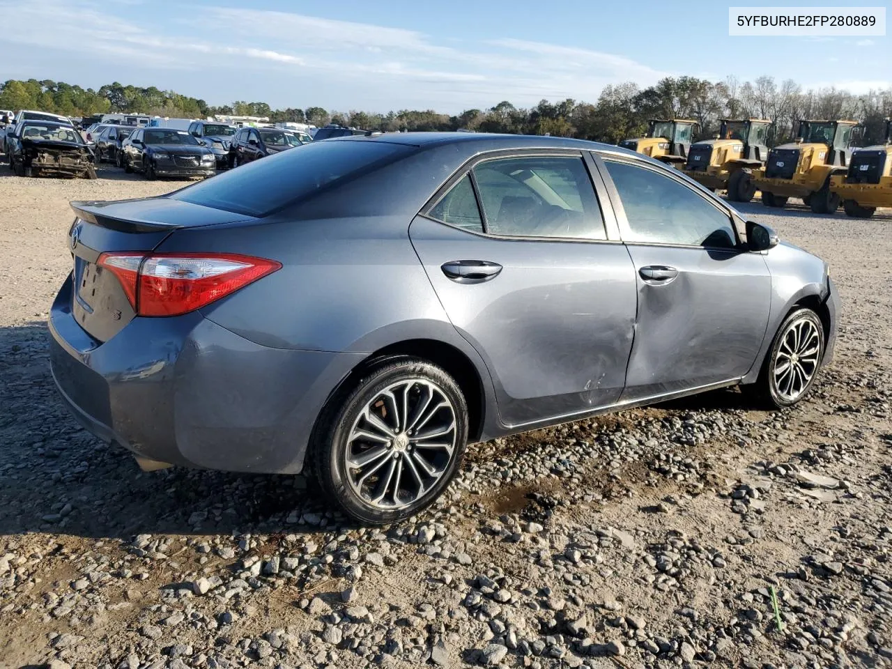 2015 Toyota Corolla L VIN: 5YFBURHE2FP280889 Lot: 81168834