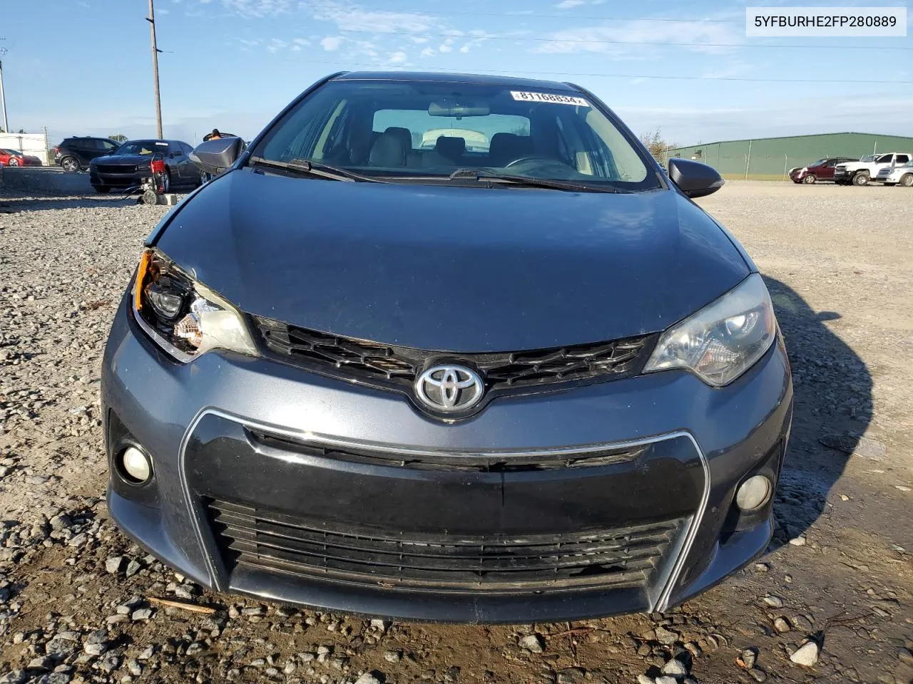 2015 Toyota Corolla L VIN: 5YFBURHE2FP280889 Lot: 81168834