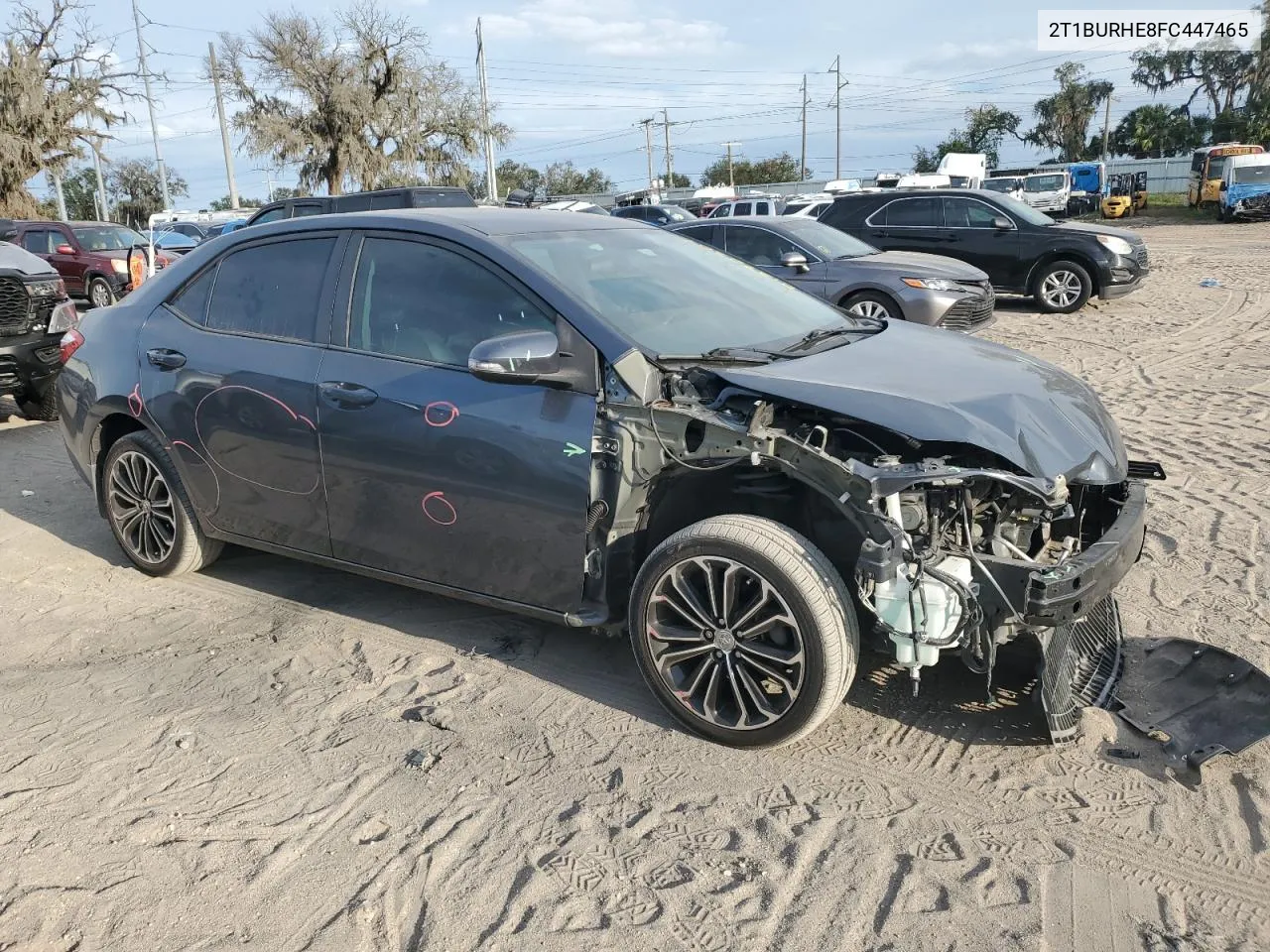 2015 Toyota Corolla L VIN: 2T1BURHE8FC447465 Lot: 81372304