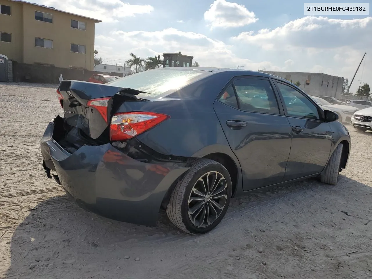 2015 Toyota Corolla L VIN: 2T1BURHE0FC439182 Lot: 81757594