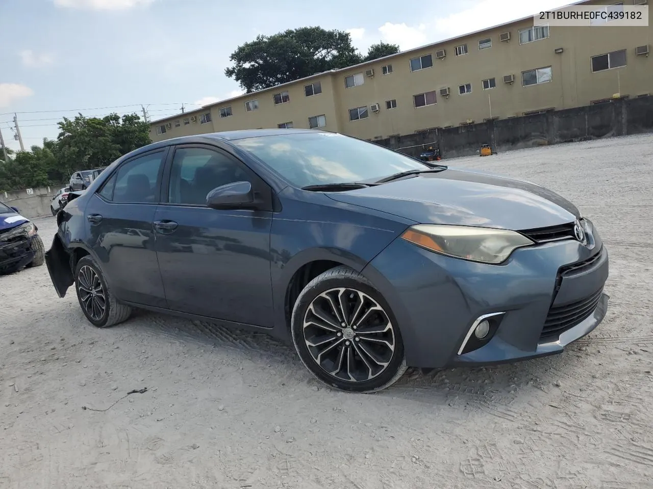 2015 Toyota Corolla L VIN: 2T1BURHE0FC439182 Lot: 81757594