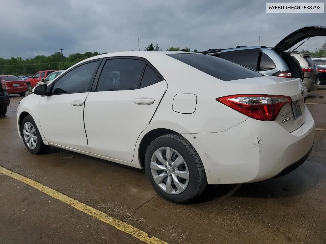 5YFBURHE4GP533793 2016 Toyota Corolla L