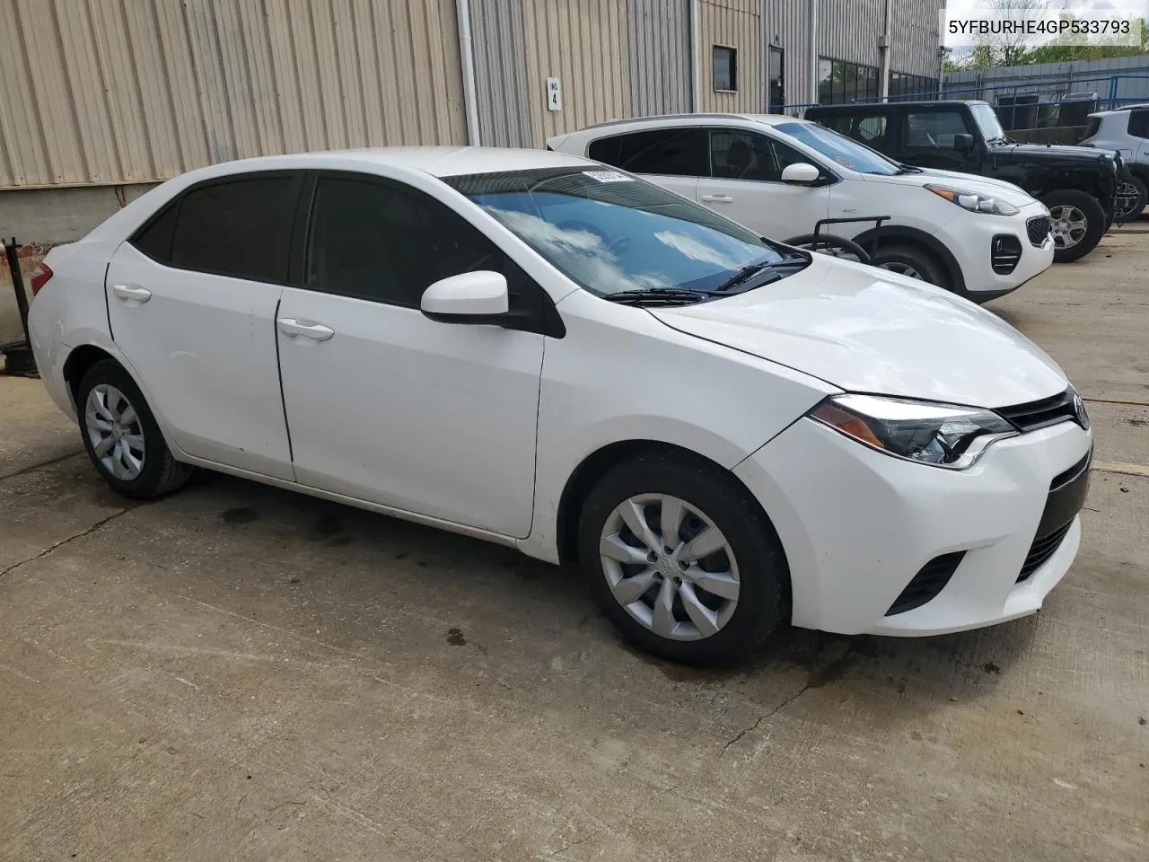 5YFBURHE4GP533793 2016 Toyota Corolla L