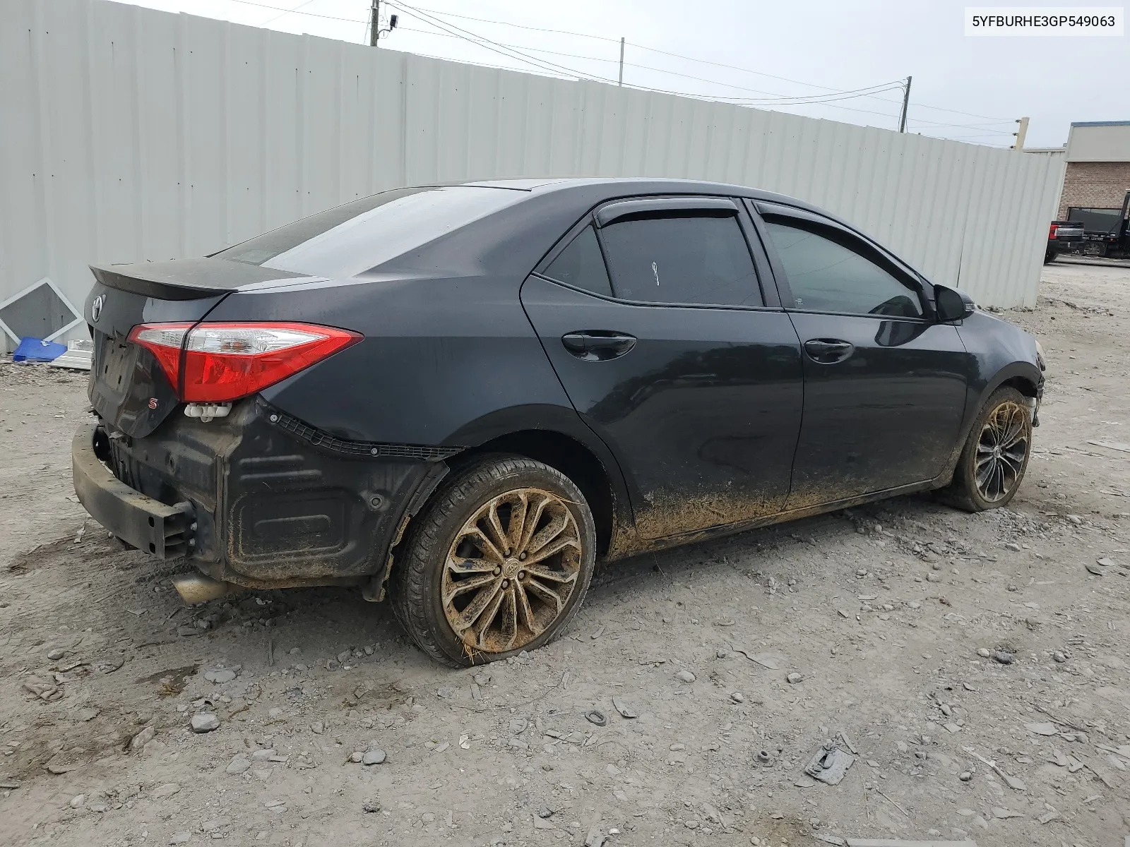 5YFBURHE3GP549063 2016 Toyota Corolla L